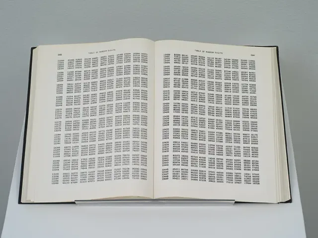 The RAND Corporation's "Million Random Digits with 100,000 Normal
Deviates"